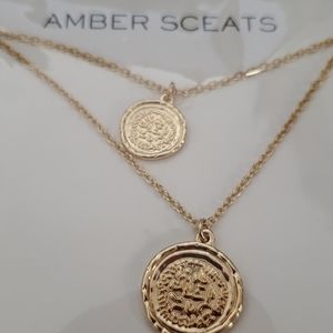 Amber Sceats™ Double Coin Necklace